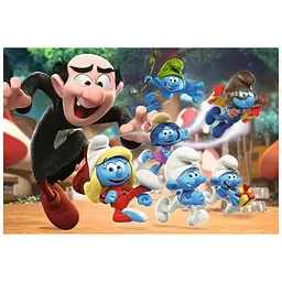 Пазл Trefl The Smurfs Уроки тата Смурфа 100 елементів (5900511164817) - мініатюра 2