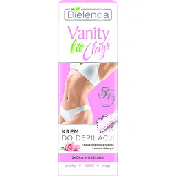 Крем для депіляції Bielenda Vanity Clays Bio з рожевою глиною 100 мл  - мініатюра 3