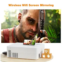 JEEMAK P200 Портативний 4K 1080P проектор з Wi-Fi Bluetooth - мініатюра 3