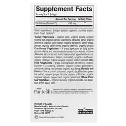 Пантетин Natural Factors BioCoenzymated Pantethine 450 mg, 60 капсул активний вітамін B5 для обміну жирів - мініатюра 2