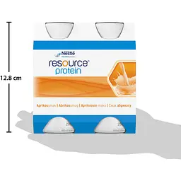 Готова молочна суміш Nestle Resource Protein Ресурс Протеїн, зі смаком абрикосу, 800 мл (4 шт по 200 мл) - мініатюра 11