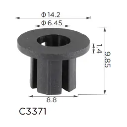 Гайки бампера Mercedes A0039947545 (C3371)