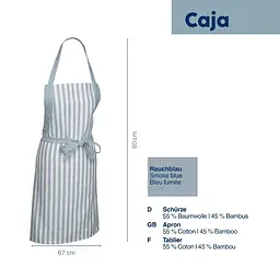 Фартух KELA Caja, димчасто-блакитний, 80х67 см - мініатюра 5