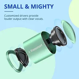 Портативна акустика Tronsmart Nimo Mini Speaker Green - мініатюра 8