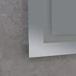 Дзеркало Mixxus Hard MR07-80x50 (LED Touch, антизапотівання, димер, регулювання яскравості) MI6658 - мініатюра 7