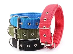 Нашийник DOG COLLAR Капрон 68см 40мм подвійний з підшивкою