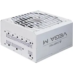 Блок питания 750W Chieftec VEGA M PPG-750-CW ATX 3.1 135mm, 80+ Золотистый, Fully modular, БЕЛЫЙ, Retail