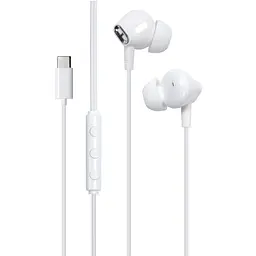 Навушники Vention Echo Lite USB-C In-Ear Wired White (GBBWAV)