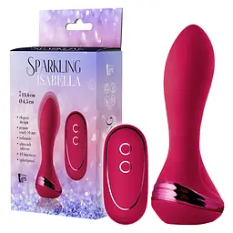 Анальна пробка Dream Toys Sparkling Isabella 13.6 см (червоний) - мініатюра 3