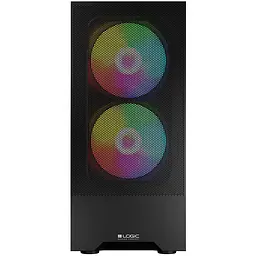 Корпус LogicConcept ARYA MESH+GLASS ARGB fans 2x140mm+1x120mm BLACK без БЖ ATX - мініатюра 2