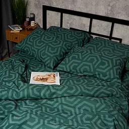 Набір наволочок Moon&Star Бязь Gold Люкс Emerald Maze 50х70 см 2 шт - мініатюра 3