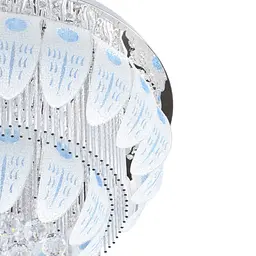 Люстра Brille стельова кришталева з пультом LED E14 40W WH (BCL-640C/6) - мініатюра 3