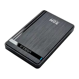 Зовнішня кишеня XON MemoryCase для 2.5" SATA HDD/SSD USB 2.0 Чорна (XHC1A12S21PB 6587) - мініатюра 4