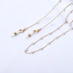 Ланцюжок для окулярів White and Gold 3 9869 70 см