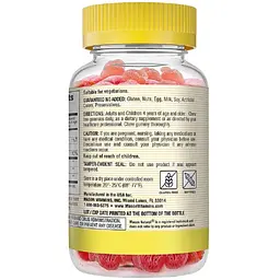 Бузина з ехінацеєю та прополісом Elderberry With Echinacea & Propolis Mason Natural 60 жувальних цукерок смак малини - мініатюра 3