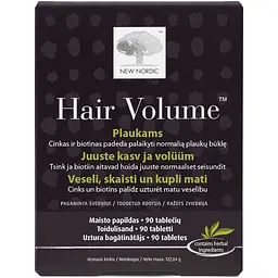 Вітаміни для волосся New Nordic Hair Volume 90 таблеток
