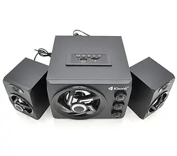 Комп'ютерні колонки Kisonli TM-8000A 2.1 Bluetooth AUX FM 5W+2x3W - мініатюра 2