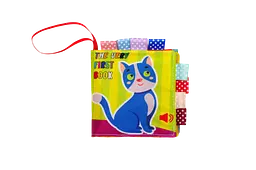 М’яка книжка-шурxотілка «Cat. The very first book»