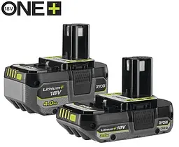 Набір акумуляторів ONE+ RB18242X 18В Ryobi hoz0014252
