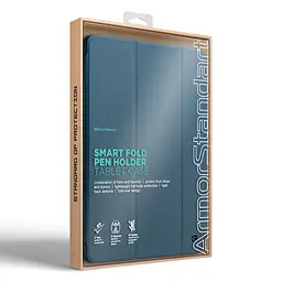 Чохол-книжка для планшета Apple iPad Pro 11 (2024)/Pro 11 (2025) M5, Smart Fold Pen, фіолетовий, 11 дюймів, з екошкіри + TPU, з магнітною застібкою, підставкою, тримачем під стилус, протиударний, з функцією Wake/Sleep, ArmorStandart (ARM78127) - мініатюра 8