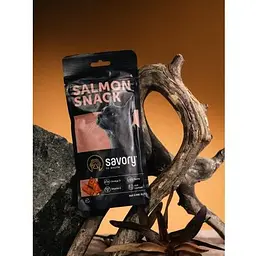 Хрумкі ласощі Savory Snack Подушечки для вибагливих котів з лососем 60 г - мініатюра 6