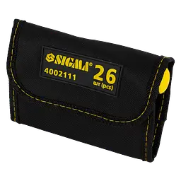 Викрутка Sigma + біти 18 шт + торцеві насадки 6 шт CrV 4002111 - мініатюра 3