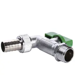 Кран Arco кульовий для поливу 1/2″ 00460 Nano AntiLime метелик - мініатюра 2