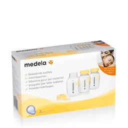 Набір для годування новонароджених Medela пляшечок для збору і зберігання грудного молока 3 шт х 150 мл (800.0796) - мініатюра 3