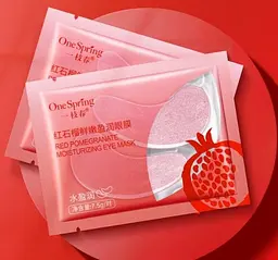 Патчі під очі з гранатовим екстрактом OneSpring Red Pomegranate YZC91598