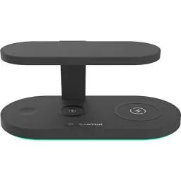 Зарядний пристрій Canyon 5in1 Wireless charger with UV sterilizer (CNS-WCS501B) - мініатюра 2