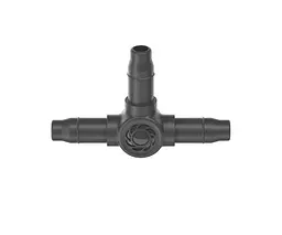 З'єднувач Т-подібний Gardena Micro-Drip-System для шлангів 4,6 мм, 10 шт (13211-20)