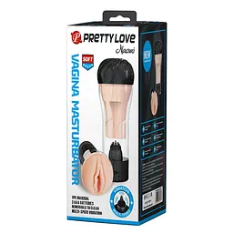 Мастурбатор вагіна з вібро PRETTY LOVE Naomi PRETTY LOVE BM-00900T27Z-4 99951 - мініатюра 11