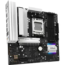 Материнська плата ASRock A620AM PRO RS (AM5/A620A, 4xDDR5, PCIex16, DP/HDMI, 2xSATA, 3xM.2, 2.5GLan, 8ch, mATX) - мініатюра 2
