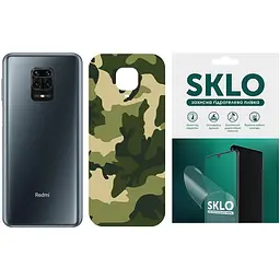 Захисна плівка SKLO Back тил Camo для Xiaomi Mi A2 Lite / Xiaomi Redmi 6 Pro Зелений / Army Green