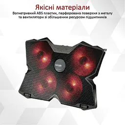 Підставка для ноутбука Promate iдставка для ноутбука AirBase-3 Black (airbase-3.black) - мініатюра 7