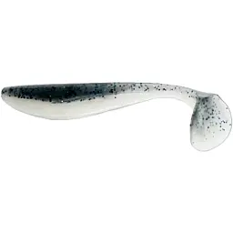 Силікон FishUP Wizzle Shad 2" #201 Bluegill/Pearl (10 шт/уп)