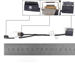 Шлейф вебкамери для Dell XPS 13 9370 9380 P82G series, (DC02002SY00, 03D643, CAZ60)