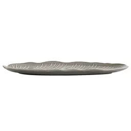 Блюдо Limited Edition Leaf Grey овальне 30x16.8 см (B010785) - мініатюра 2