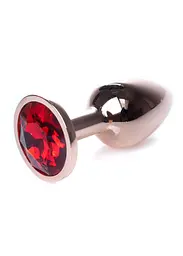Анальна пробка B-Series Jewellery Red Gold Plug - розмір S - мініатюра 3