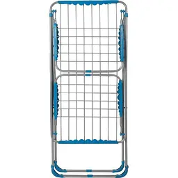 Сушарка для одягу металева Dogrular AVRORA 17009-SILVER сіро-блакитна - мініатюра 3