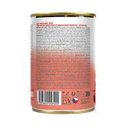 Вологий корм Brit Care Pate & Meat для собак з яловичиною та індичкою 400 г (арт.100072/530274) - мініатюра 2