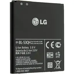 Акумуляторна батарея BL-53QH для LG L9 P880/P760/KP765/F160/F200 2150 mAh (00004055)