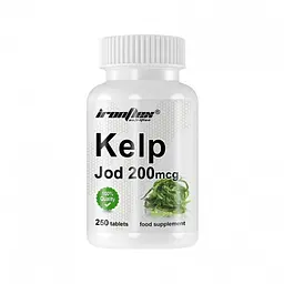 Вітаміни та мінерали IronFlex Kelp Jod 200 mсg, 250 таблеток