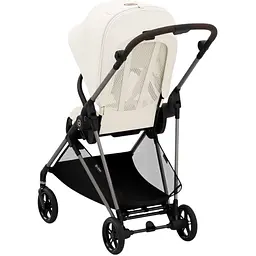 Коляска Cybex Melio Cotton White з бампером біла (522002659) - мініатюра 5