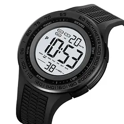 Наручний годинник чоловічий 2155BKWT Black-White Skmei acs0030228 - мініатюра 3