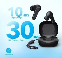 Навушники Anker Soundcore P20i (A3949) бездротові чорні - мініатюра 4