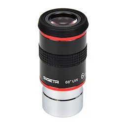 Окуляр SIGETA 68 SERIES 6 мм, 68°, 1.25" (65087) - мініатюра 2