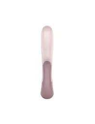 Смарт вібратор-кролик із підігрівом Satisfyer Heat Wave Mauve - мініатюра 2