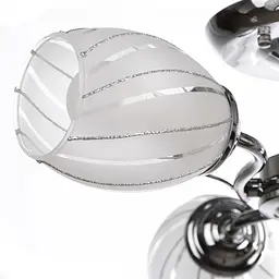 Люстра стельова Brille класична E14 40W CH (LK-222C/3) - мініатюра 2