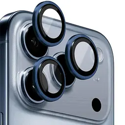 Захисне скло Metal на камеру для Apple iPhone 17 Pro Blueo teh0030927
